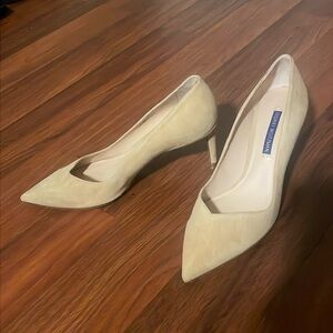 Stuart Weitzman Cream Heels